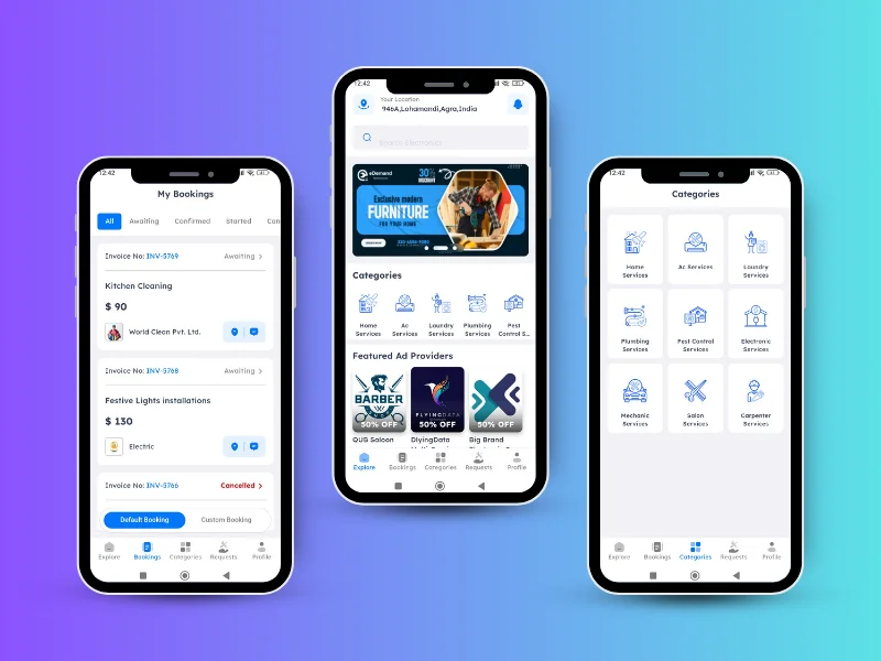 Multi-Vendor Dashboard Preview